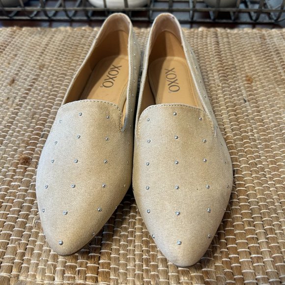 XOXO Nude Flats - Picture 1 of 4